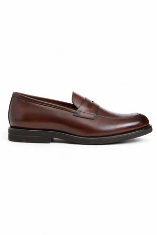 Bruno Magli Delfino Leather Penny Loafer-Dellamoda
