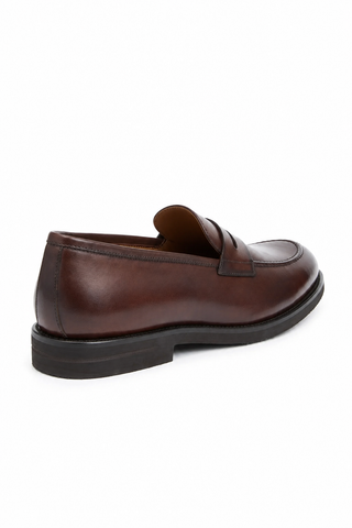 Bruno Magli Delfino Leather Penny Loafer-Dellamoda