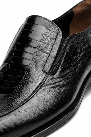 Caporicci 3324 Ostrich & Peccary Loafer