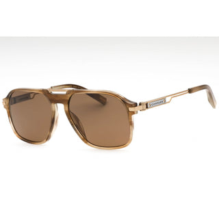 Chopard SCH347 Sunglasses Shiny striped Brown / Brown-AmbrogioShoes