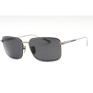 Chopard SCHF84M Sunglasses Shiny Ruthenium Silver / Dark Grey-AmbrogioShoes