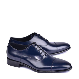 Corrente 6265 Men's Shoes Shiny Calf-Skin Leather Cap toe Oxfords (CRT1450)-AmbrogioShoes