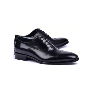 Corrente 6265 Men's Shoes Shiny Calf-Skin Leather Cap toe Oxfords (CRT1450)-AmbrogioShoes