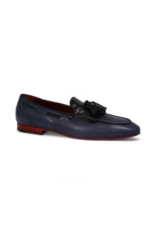 Dino Bigioni Mustang Asport Indigo Loafers (DB1001)-Dellamoda