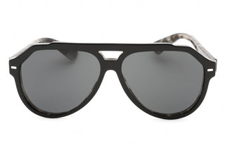 Dolce & Gabbana 0DG4452 Sunglasses Black on Grey Tortoise/Dark Grey-AmbrogioShoes