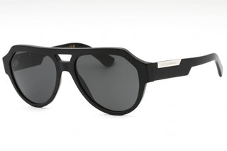 Dolce & Gabbana 0DG4466 Sunglasses Matte Black / Dark grey-AmbrogioShoes