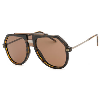 Dolce & Gabbana 0DG6195 Sunglasses Dark Tortoise / Dark Brown-AmbrogioShoes