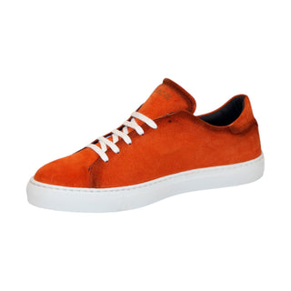 Duca Cremona Orange Suede Sneakers (D1149)