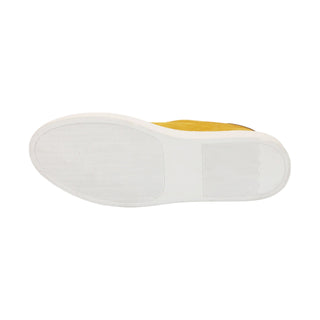 Duca Cremona Yellow Suede Sneakers (D1150)