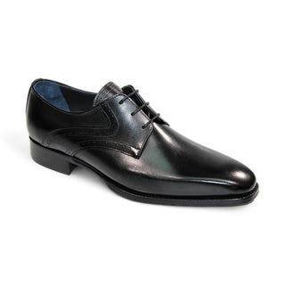Duca Forano Black Calf-Skin Leather Oxford (D1151)
