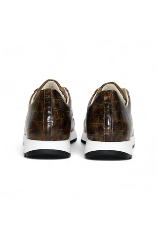 Emilio Franco Alfio Crocodile Embossed Leather Sneaker (EF1005)-AmbrogioShoes