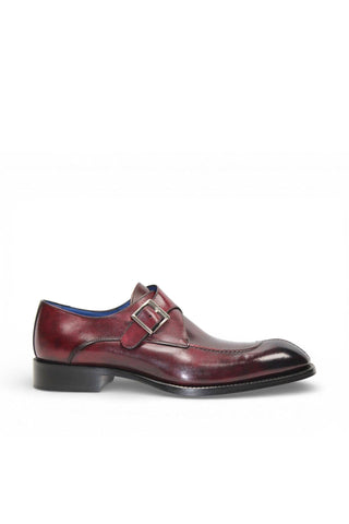 Emilio Franco Bernardo Leather Single Monk Strap-AmbrogioShoes
