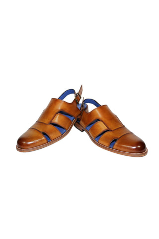 Emilio Franco Catania Leather Sandal-AmbrogioShoes