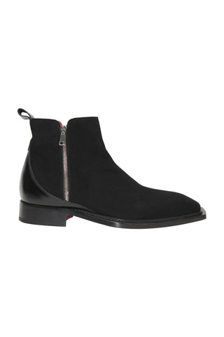 Emilio Franco Cesare Suede Zipper Boot-AmbrogioShoes