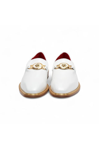Emilio Franco Couture EF102 Suede Horse-Bit Loafer (EFC1006)-AmbrogioShoes
