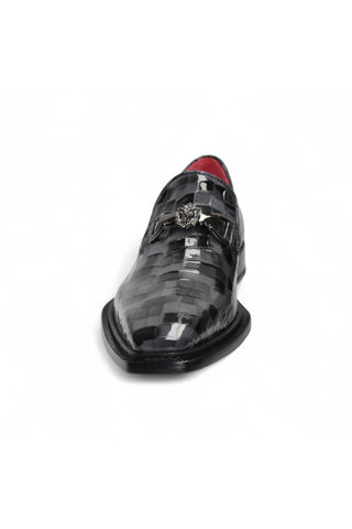 Emilio Franco Couture Narciso Crocodile Embossed Leather Horse-Bit Loafer (EFC1108)-AmbrogioShoes