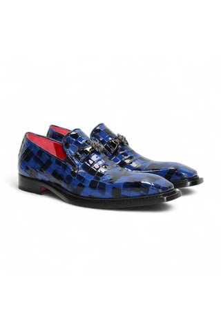 Emilio Franco Couture Narciso Crocodile Embossed Leather Horse-Bit Loafer (EFC1108)-AmbrogioShoes