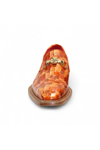 Emilio Franco Couture Narciso Crocodile Embossed Leather Horse-Bit Loafer (EFC1108)-AmbrogioShoes
