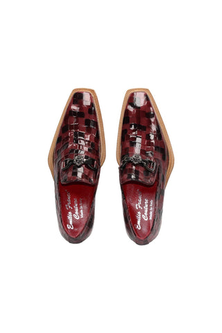 Emilio Franco Couture Narciso Crocodile Embossed Leather Horse-Bit Loafer (EFC1108)-AmbrogioShoes