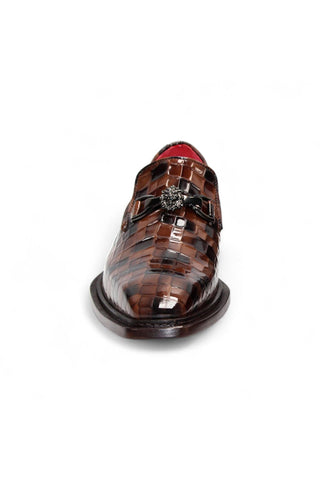 Emilio Franco Couture Narciso Crocodile Embossed Leather Horse-Bit Loafer (EFC1108)-AmbrogioShoes