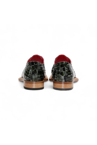 Emilio Franco Couture Santo Crocodile Embossed Leather Derby (EFC1037)-AmbrogioShoes
