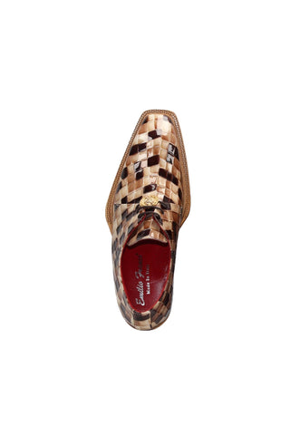 Emilio Franco Couture Santo Crocodile Embossed Leather Derby (EFC1037)-AmbrogioShoes