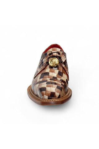 Emilio Franco Couture Santo Crocodile Embossed Leather Derby (EFC1037)-AmbrogioShoes