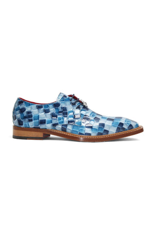 Emilio Franco Couture Santo Crocodile Embossed Leather Derby (EFC1037)-AmbrogioShoes