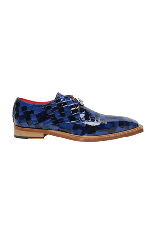 Emilio Franco Couture Santo Crocodile Embossed Leather Derby (EFC1037)-AmbrogioShoes