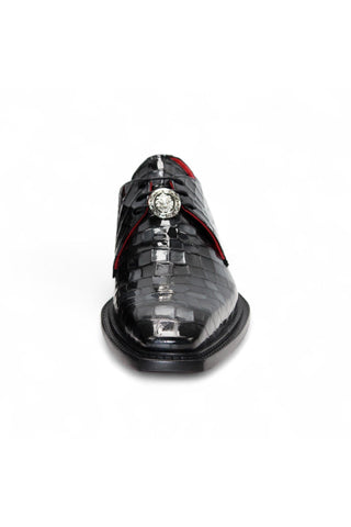 Emilio Franco Couture Santo Crocodile Embossed Leather Derby (EFC1037)-AmbrogioShoes