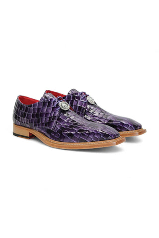Emilio Franco Couture Santo Crocodile Embossed Leather Derby (EFC1037)-AmbrogioShoes