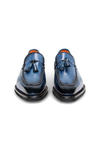 Emilio Franco Dino Leather Tassels Loafer (EF1246)-AmbrogioShoes