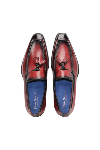 Emilio Franco Dino Leather Tassels Loafer (EF1246)-AmbrogioShoes