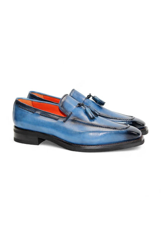 Emilio Franco Dino Leather Tassels Loafer (EF1246)-AmbrogioShoes