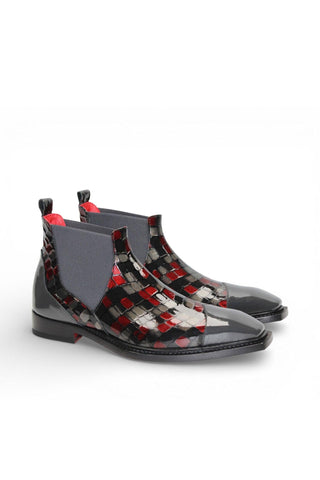 Emilio Franco EFC352 Patent Boot-AmbrogioShoes