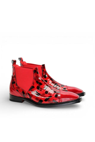 Emilio Franco EFC352 Patent Boot-AmbrogioShoes