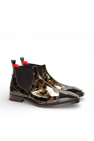 Emilio Franco EFC352 Patent Boot-AmbrogioShoes