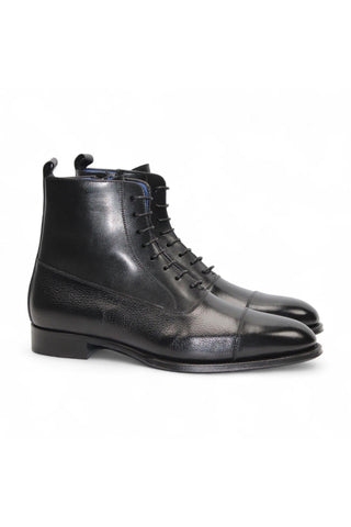 Emilio Franco Fausto Leather Cap-Toe Boot (EF1008)-AmbrogioShoes