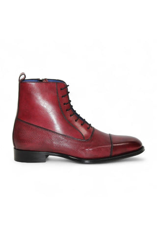Emilio Franco Fausto Leather Cap-Toe Boot (EF1008)-AmbrogioShoes