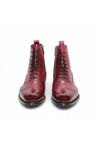 Emilio Franco Fausto Leather Cap-Toe Boot (EF1008)-AmbrogioShoes