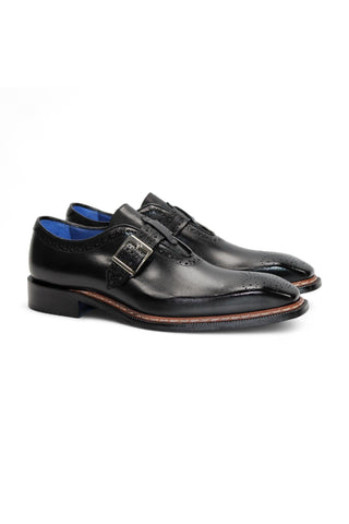 Emilio Franco Filippo Leather Monk-Strap (EF1194)-AmbrogioShoes