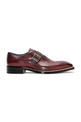 Emilio Franco Filippo Leather Monk-Strap (EF1194)-AmbrogioShoes