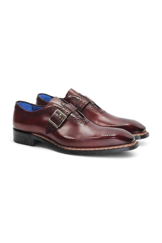 Emilio Franco Filippo Leather Monk-Strap (EF1194)-AmbrogioShoes