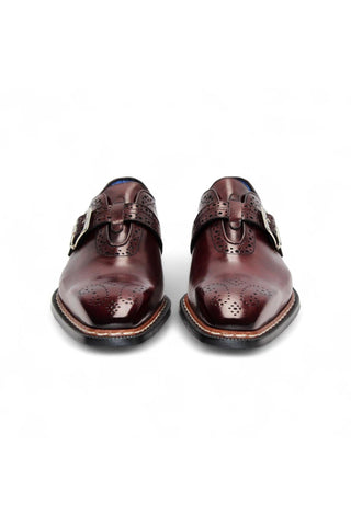 Emilio Franco Filippo Leather Monk-Strap (EF1194)-AmbrogioShoes