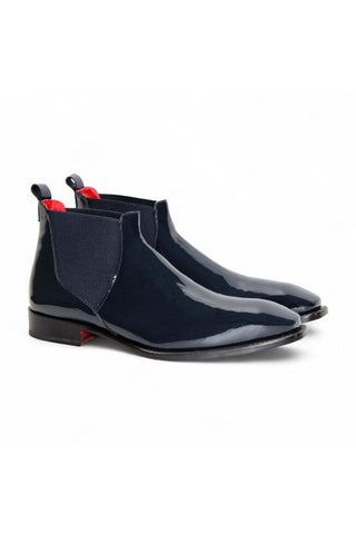 Emilio Franco Leonardo Patent Chelsea Boot-AmbrogioShoes