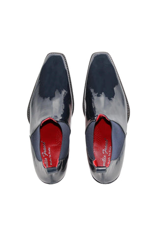 Emilio Franco Leonardo Patent Chelsea Boot-AmbrogioShoes
