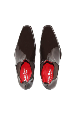 Emilio Franco Leonardo Patent Chelsea Boot-AmbrogioShoes