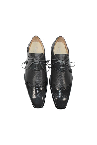 Emilio Franco Luciano Deer & Leather Derby-AmbrogioShoes