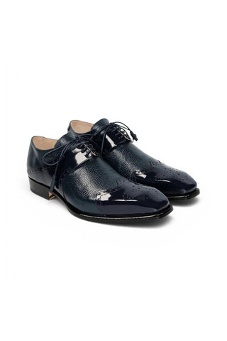 Emilio Franco Luciano Deer & Leather Derby-AmbrogioShoes
