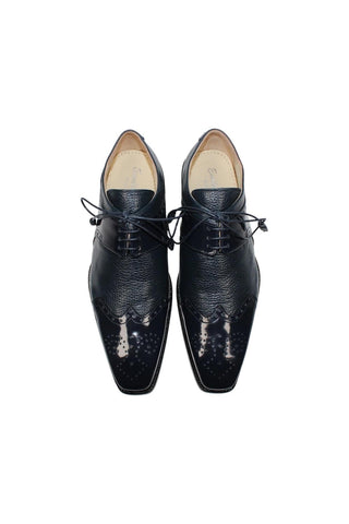 Emilio Franco Luciano Deer & Leather Derby-AmbrogioShoes